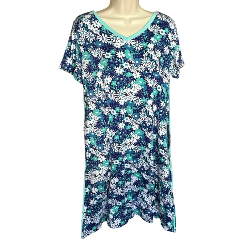 Cuddl Duds Super Soft Crew Neck Dress XS NWOT